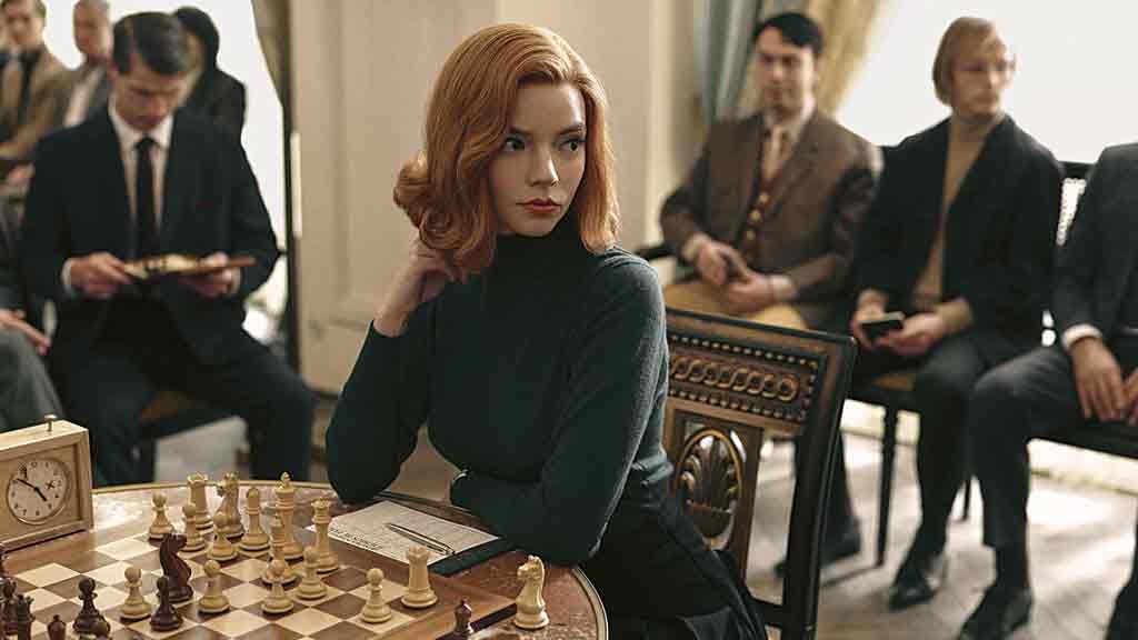 O Gambito da Rainha: buscas por jogadas de xadrez disparam até 300%